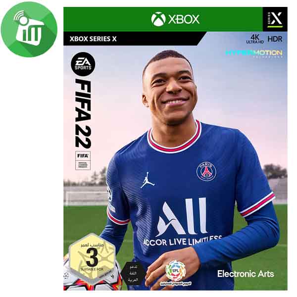 CD Game Xbox X FIFA 2022 Standard Edition (Arabic Edition)