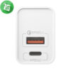 MOMAX One Plug 20W Dual-Port Fast Charging Adapter