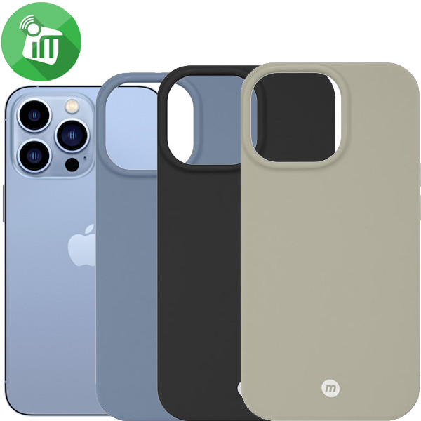 MOMAX Silicone Case Magnetic TPU Back Cover For iPhone 13 Pro