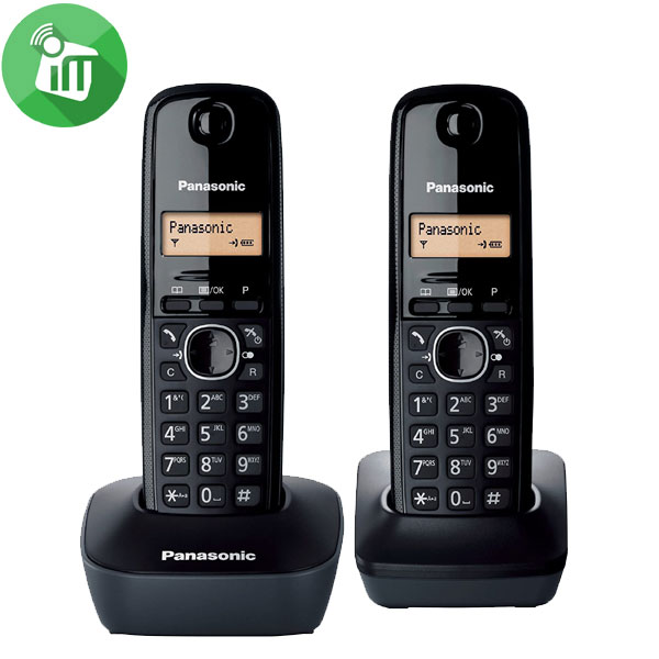 Panasonic KX-TG1612 Twin Digital Cordless Phone