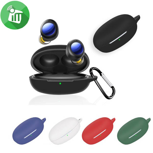 Pod Pocket Silicone Cover For Realme Buds Air 2 Neo with Keychain