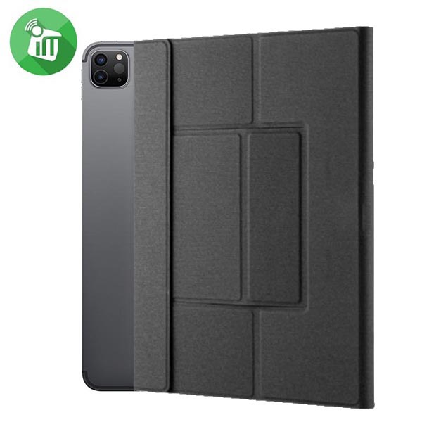 W11TS Smart Bluetooth Keyboard Leather Case With Touchpad and Light For iPad Pro 11 (2018/2020/2021) /Air (2020)