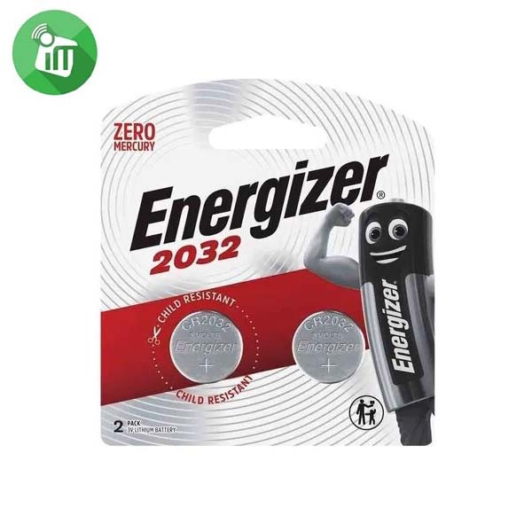 Energizer Lithium Battery CR2032 - 3V (2-Pack)