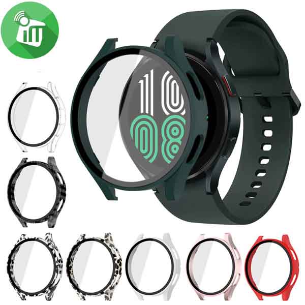 Fashion Full Case PC Hard Protector for Samsung Galaxy Watch4 (44mm)