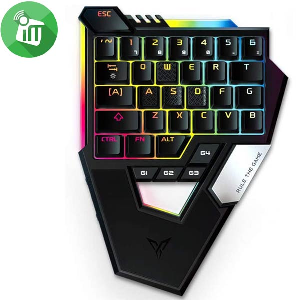 Flydigi D1 Wooden Scorpion One-Hand Mechanical Keyboard