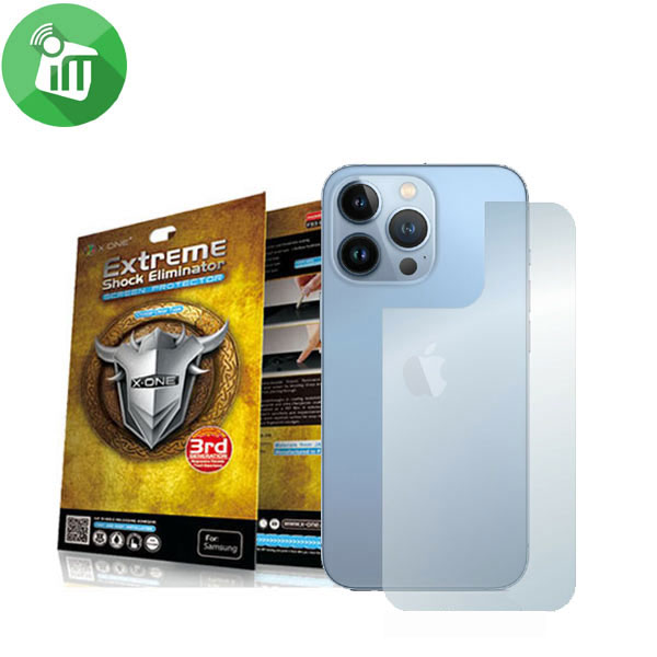 X.One Back Extreme Shock Eliminator Screen Protector For iPhone 13 Pro Max