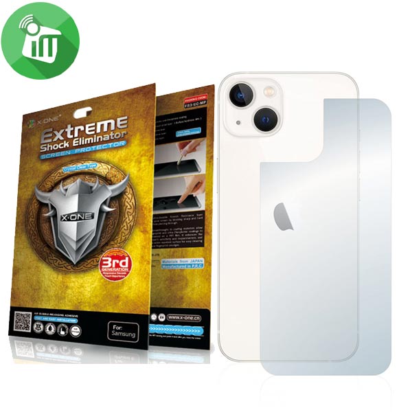 X.One Back Extreme Shock Eliminator Screen Protector For iPhone 13