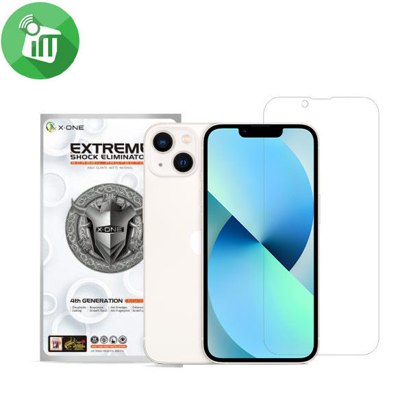 X.One Extreme Shock Eliminator (4th Generation) Matte Type Screen Protector For iPhone 13 / iPhone 13 Pro
