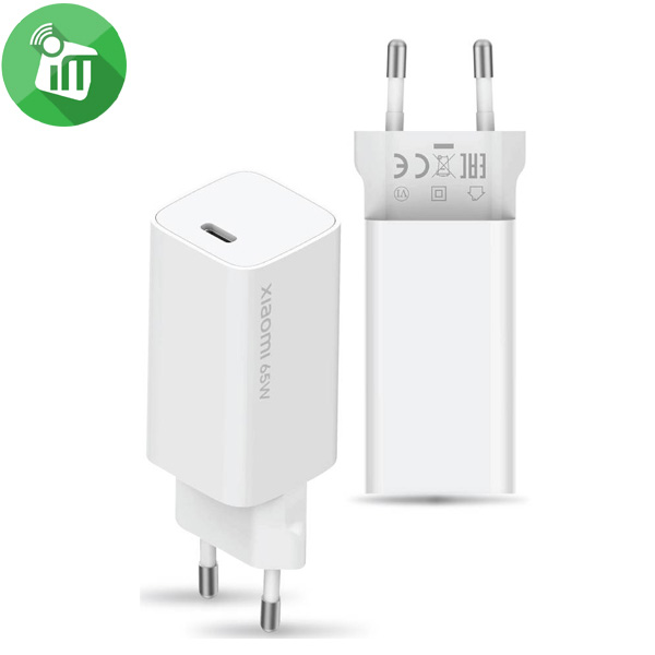 Xiaomi Mi 65W Fast Charger GaN Tech With USB-C to USB-C Cable