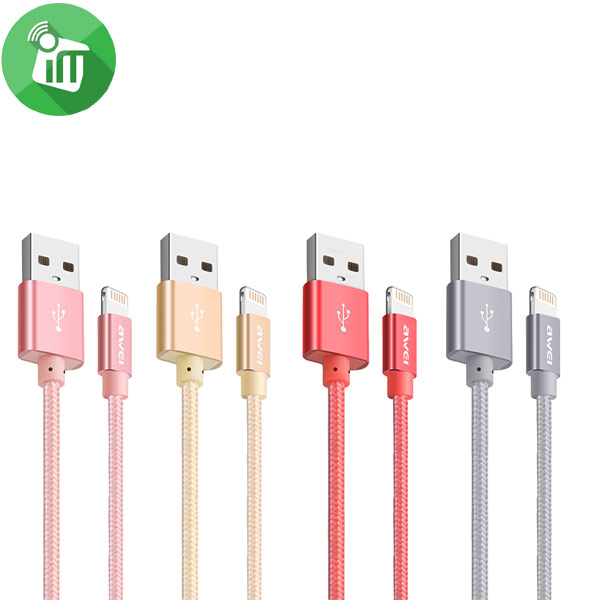 AWEI CL-988 Fast Lightning Braided Data Cable (30CM)