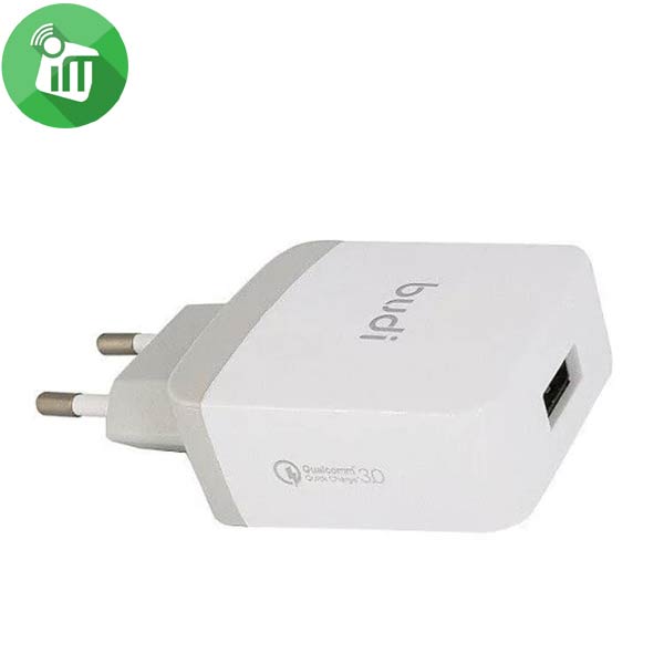 Budi 1 USB home charger Qualcomm®3.0