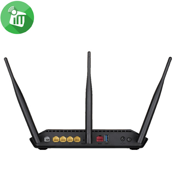 D-Link Dual Band Wireless AC1600 ADSL2+/VDSL2 Modem Router (DSL-2888A) - Image 3