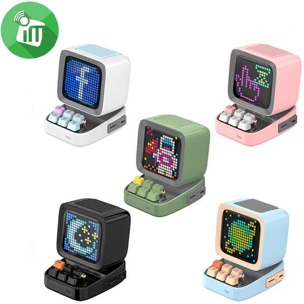Divoom Ditoo Retro Pixel Art Bluetooth Portable Speaker