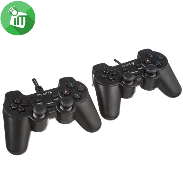 GigaMax Double Vibration Game Pad GP8032