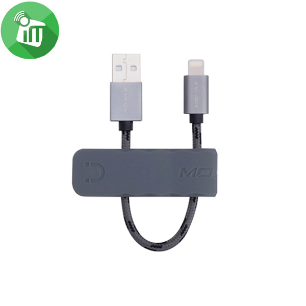 MOMAX Elite-Link Lightning Cable (18cm) - Image 3