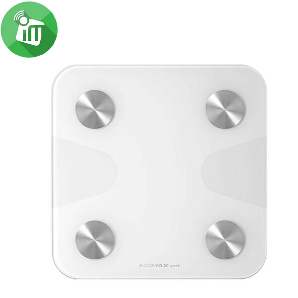 MOMAX Lite Tracker IoT Body Smart Wireless Scale ميزان زكي كتله الجسم