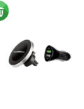 MOMAX Q.Mount Magnetic Fast Wireless Charging Car Mount