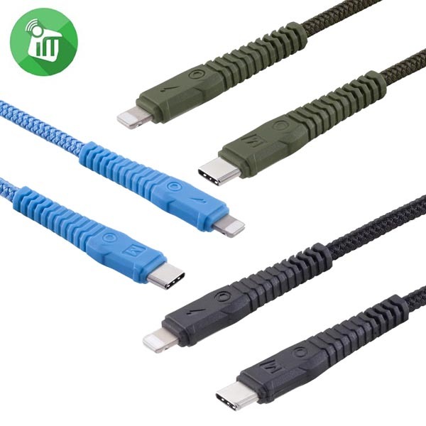 MOMAX Tough Link USB-C to Lightning Fast Charging Cable (1.2M)
