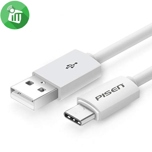 Pisen USB Type-C turn to USB 2.0 Data Cable 1000mm