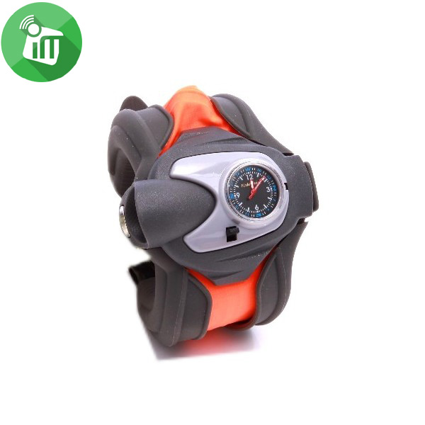 Swimming Safety Fixblessing Floating Rescue Watch + Whistle + Waterproof Case