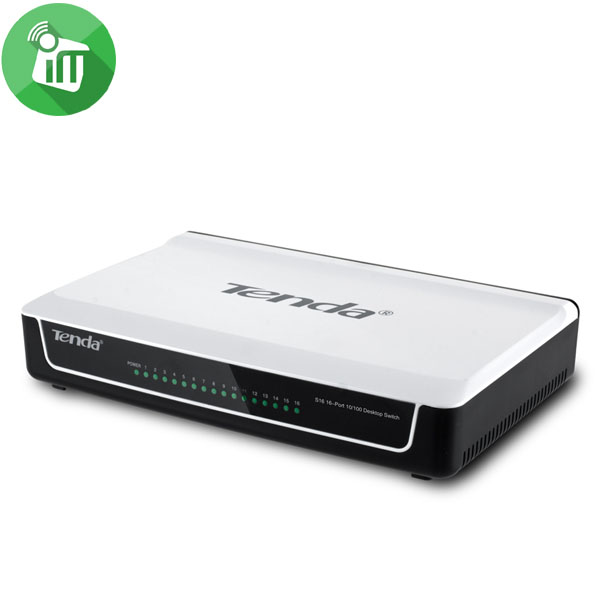 Tenda 16-Port 10/100 Desktop Switch (S16) - Image 3