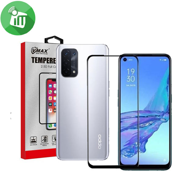 Vmax 2.5D Full Glue Full cover Glass Screen Oppo A74 4G / A95 4G