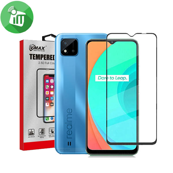 Vmax 2.5D Full Glue Full cover Glass Screen Realme C11 (2021)