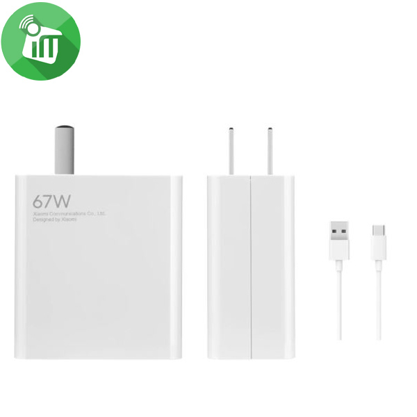 Xiaomi Mi 67W Fast Charger Travel Adapter With USB-A to USB-C Cable