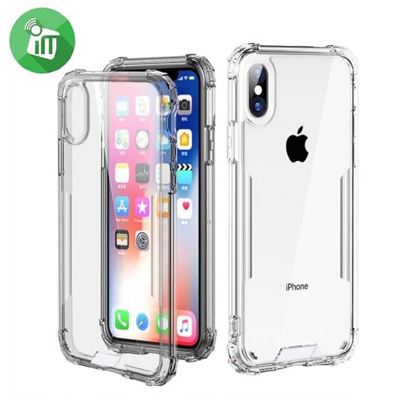 j-Case Crystal series Hard Anti-Drop Case For iPhone X/XS