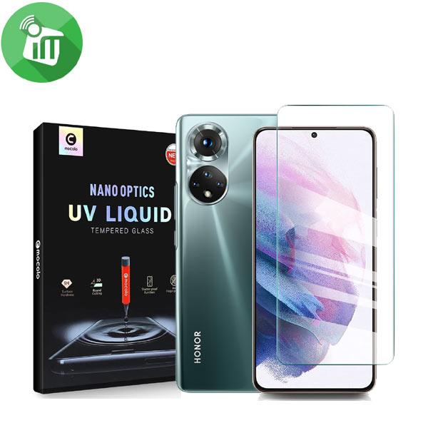mocolo UV Nano Optics Tempered Curved Glass Screen Protector For Honor 50