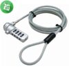 F&K Resettable Combination Notebook Computer Cable Lock