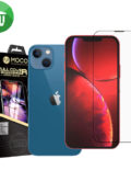 Mocoll Arrow Series 2.5D Full Cover With Dust Filter Screen Protector For iPhone 13 / 13 pro