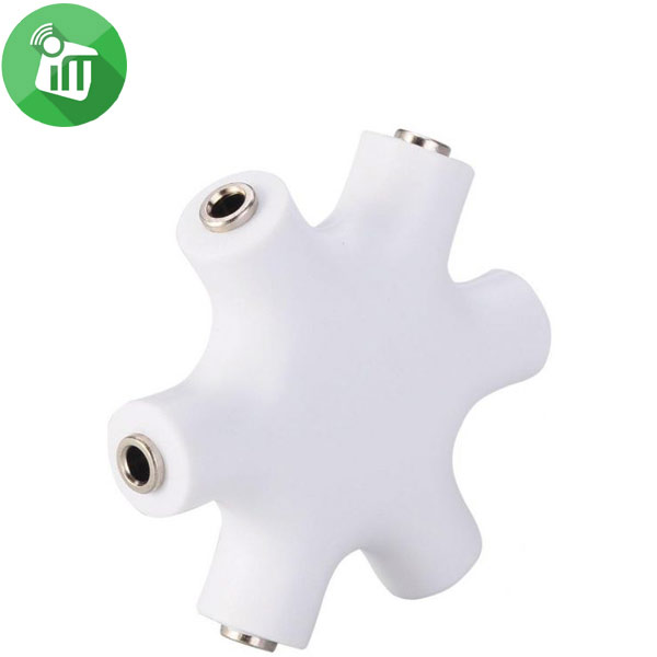 iPower AUX 5-Jack Splitter