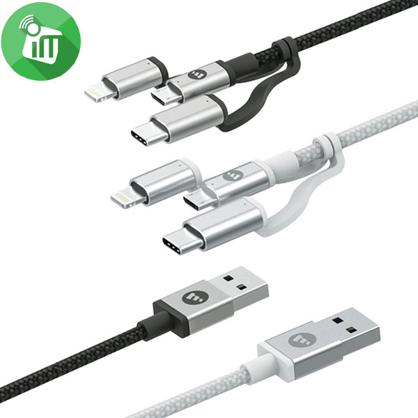 Mophie 3-in-1 USB-C / Lightning / Micro Charging Cable 1M