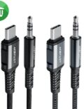 ACEFAST C1-08 USB-C to 3.5mm Aluminum Alloy Audio Cable (1.2m/3.9ft)