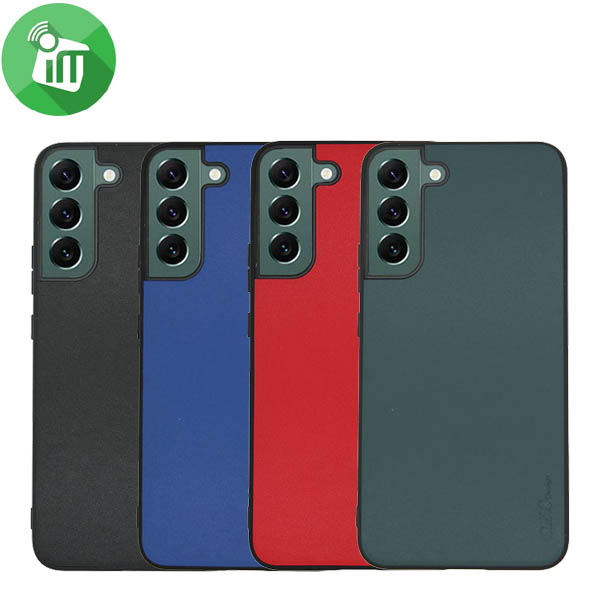 GKS Plain Leather Series Case For Samsung Galaxy S22