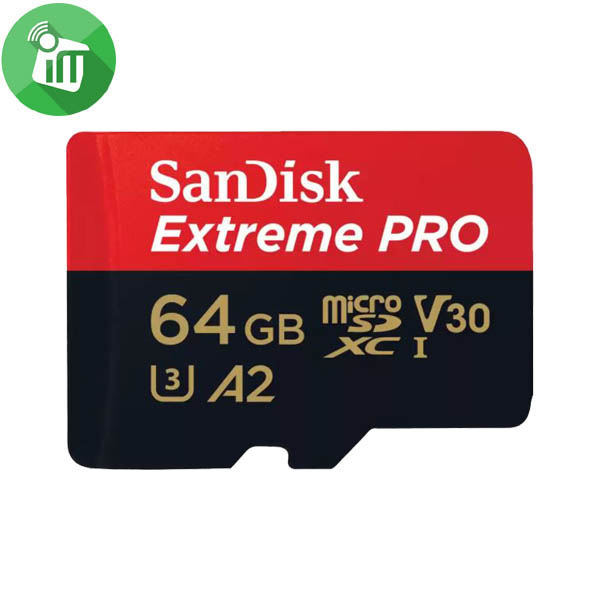 SanDisk Extreme PRO 64GB microSDXC UHS-I Card With Adapter 170/90MB/s - Image 2
