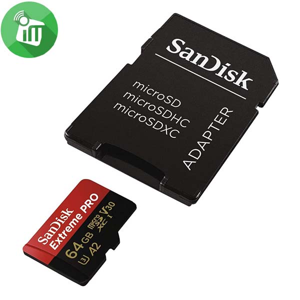SanDisk Extreme PRO 64GB microSDXC UHS-I Card With Adapter 170/90MB/s - Image 3