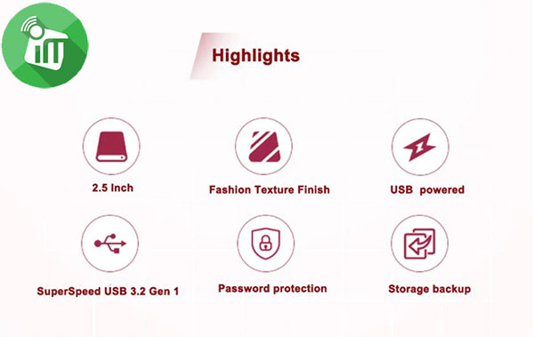 Toshiba Canvio Advance 1TB USB 3.2 Portable Hard Drive