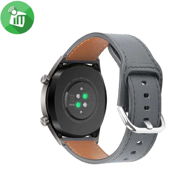 Universal Leather Release Pin Buckle Band 20mm