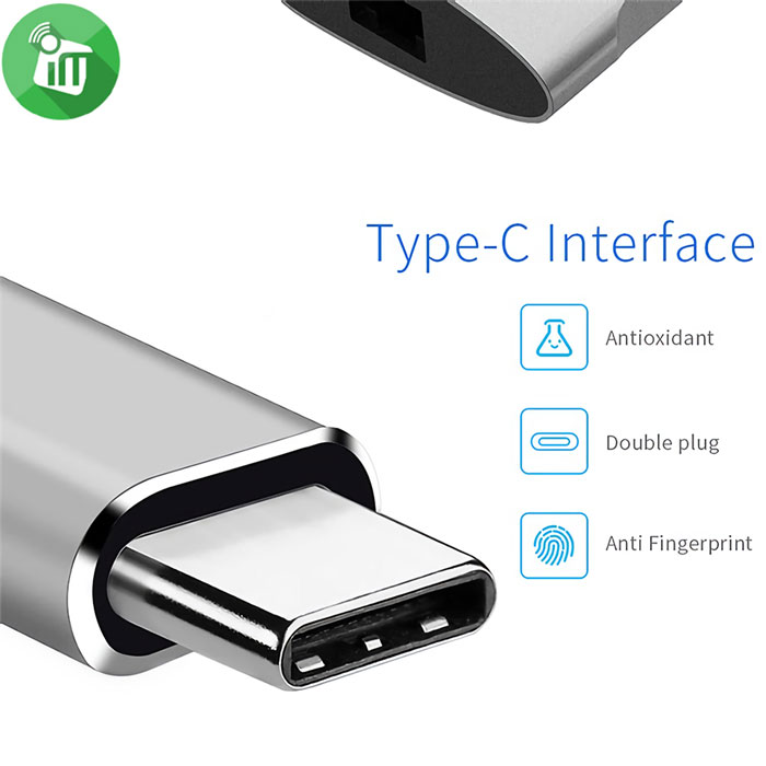 WiWU A631STR Alpha 6 in 1 USB-C Hub