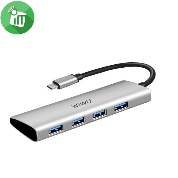 WiWU A440 Alpha 4 in 1 USB-C Hub