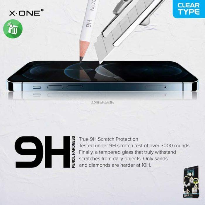 X.One 3D Curved Gorilla Series Tempered Glass For iPhone 13
