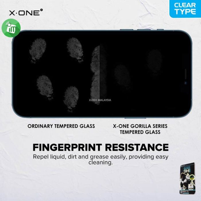 X.One 3D Curved Gorilla Series Tempered Glass For iPhone 13