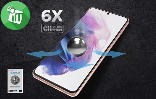 X.One Extreme Shock Eliminator (4th Generation) Screen Protector For Samsung Galaxy S21 Plus