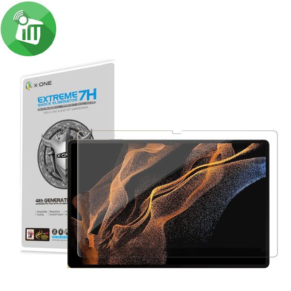 X.One Extreme Shock Eliminator (4th Generation) Screen Protector For Samsung Galaxy Tab S8 Plus