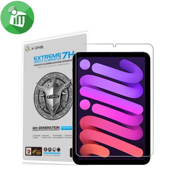 X.One Extreme Shock Eliminator (4th Generation) Screen Protector For iPad Mini 6