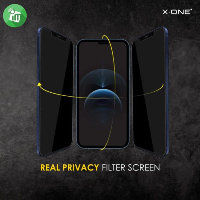 X.one 360° Privacy Anti-peeping LCD Screen Protector For iPhone 13 Pro