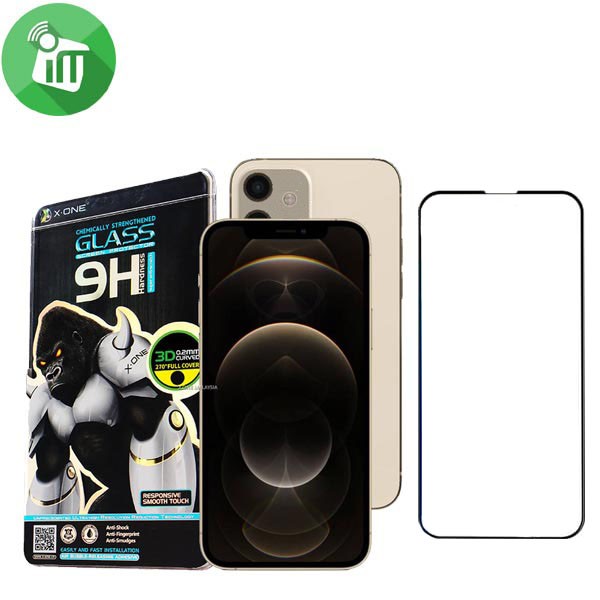 X.One 3D Curved Gorilla Series Tempered Glass For iPhone 13