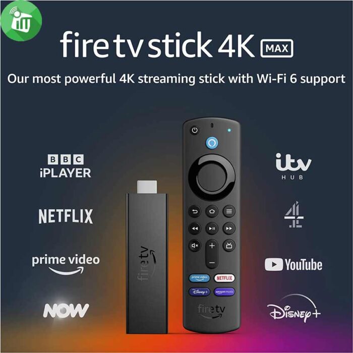 Amazon Fire TV Stick 4K Max Streaming Media Player